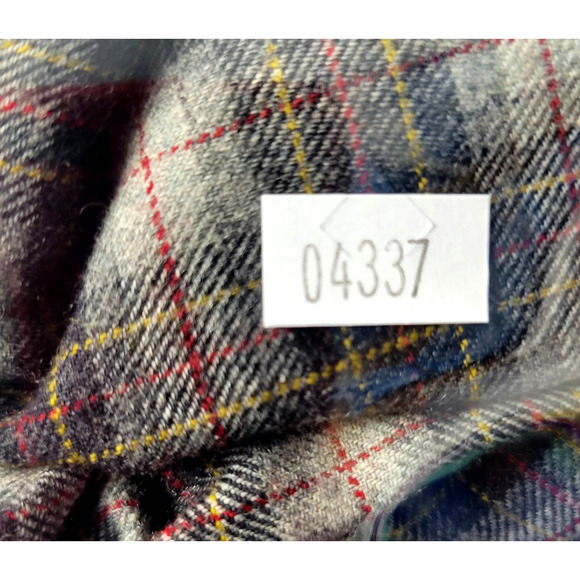 Vintage Saks Fifth Avenue Robe Men's Medium Plaid Viyella Belted Sleepwear - Picture 12 of 12